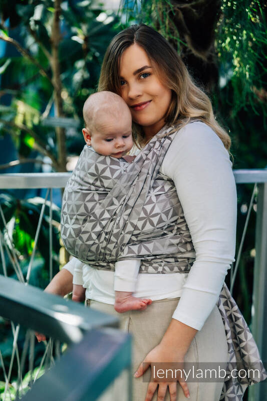 Lenny Lamb - Тъкан слинг-шал TENCEL HEXAFLOWERS MIRROR M B