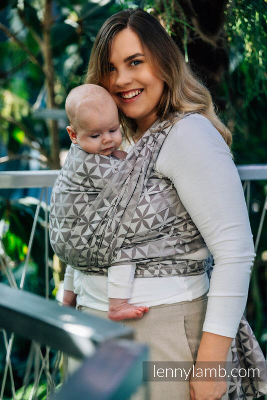 Lenny Lamb - Тъкан слинг-шал TENCEL HEXAFLOWERS MIRROR M B