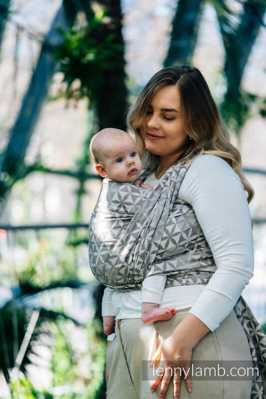 Lenny Lamb - Тъкан слинг-шал TENCEL HEXAFLOWERS MIRROR M B