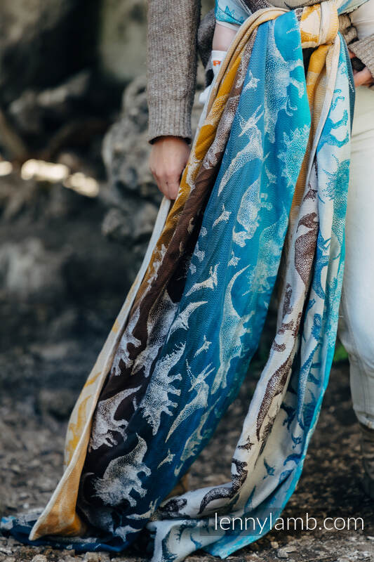 Lenny Lamb - Тъкан слинг-шал JURASSIC PARK FOSSIL M B