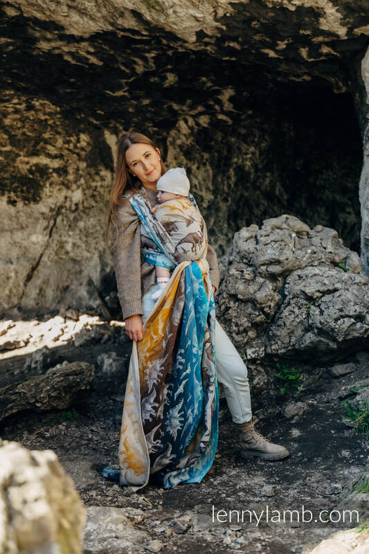 Lenny Lamb - Тъкан слинг-шал JURASSIC PARK FOSSIL M B