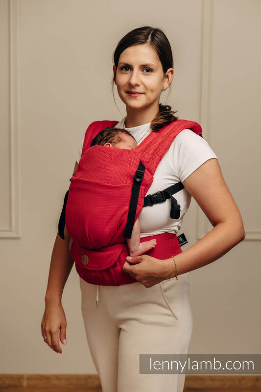 Lenny Lamb - My First Baby Carrier - LennyLight LITTLE HERRINGBONE SEDONA
