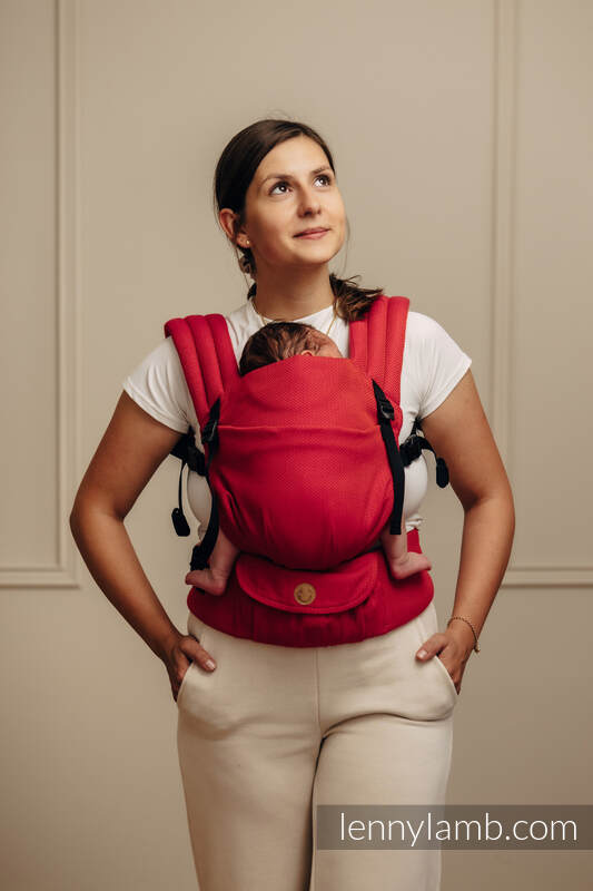 Lenny Lamb - My First Baby Carrier - LennyLight LITTLE HERRINGBONE SEDONA