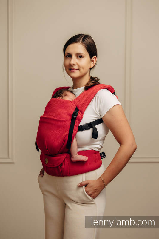 Lenny Lamb - My First Baby Carrier - LennyLight LITTLE HERRINGBONE SEDONA