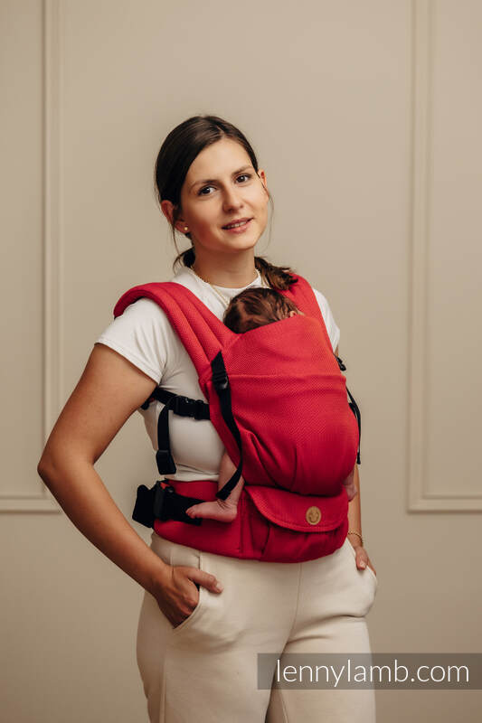 Lenny Lamb - My First Baby Carrier - LennyLight LITTLE HERRINGBONE SEDONA