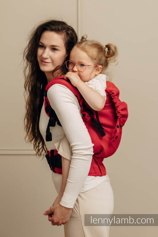 Lenny Lamb - LennyPreschool Carrier LITTLE HERRINGBONE SEDONA