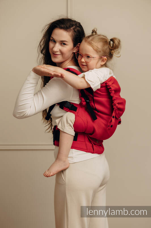 Lenny Lamb - LennyPreschool Carrier LITTLE HERRINGBONE SEDONA