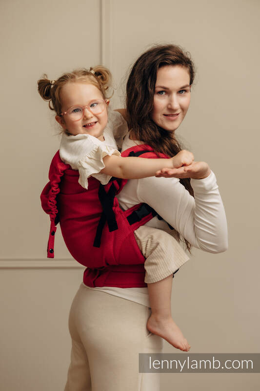 Lenny Lamb - LennyPreschool Carrier LITTLE HERRINGBONE SEDONA