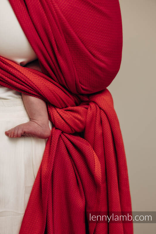 Lenny Lamb - Тъкан слинг LITTLE HERRINGBONE SEDONA L