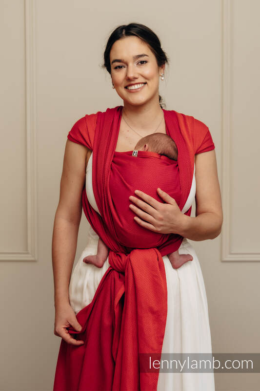 Lenny Lamb - Тъкан слинг LITTLE HERRINGBONE SEDONA M