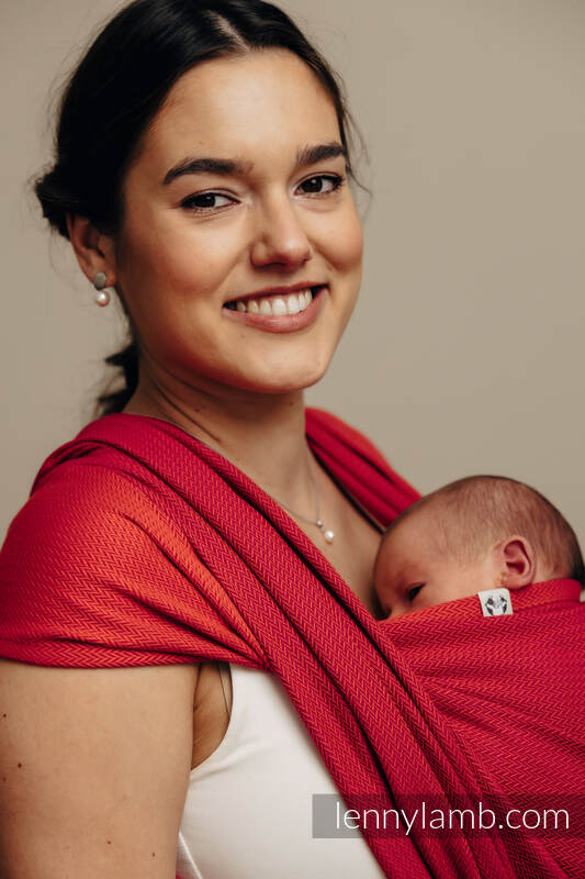 Lenny Lamb - Тъкан слинг LITTLE HERRINGBONE SEDONA M