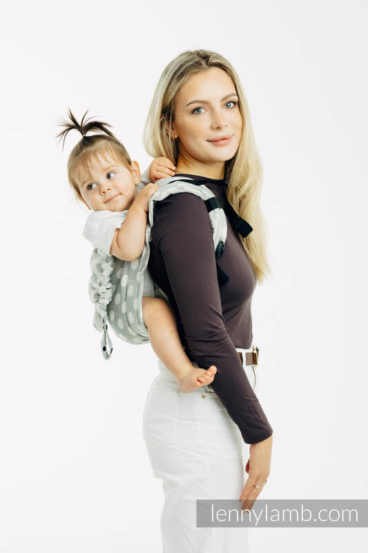 Lenny Lamb - Lenny Buckle Onbuhimo PRO baby carrier PRO POLKA DOTS PLOP