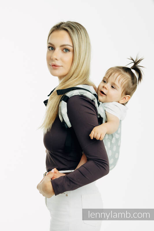 Lenny Lamb - Lenny Buckle Onbuhimo PRO baby carrier PRO POLKA DOTS PLOP