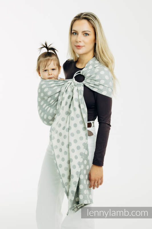 Lenny Lamb - Ring Sling POLKA DOTS PLOP