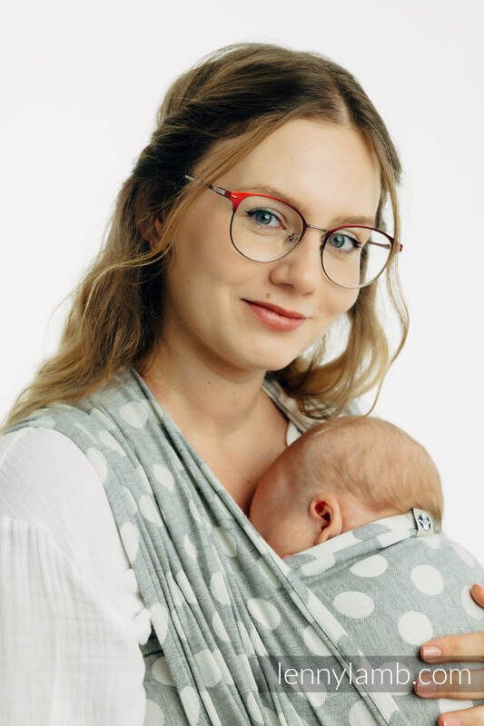 Lenny Lamb - Тъкан слинг-шал POLKA DOTS PLOP S