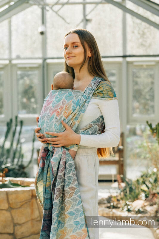 Lenny Lamb - Тъкан слинг-шал TANGLED PLAIT XL B