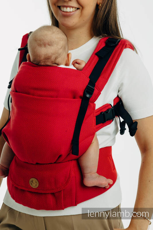 Lenny Lamb - My First Baby Carrier - LennyUpGrade Carrier PRO PRO LITTLE HERRINGBONE SEDONA