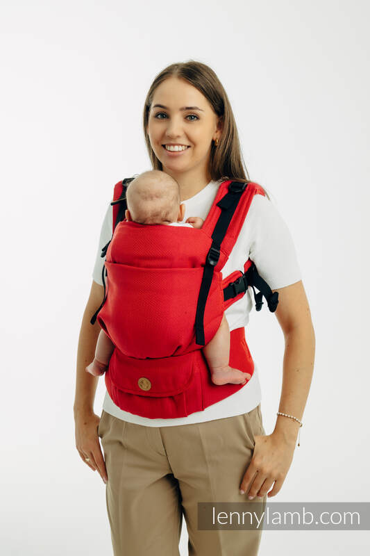 Lenny Lamb - My First Baby Carrier - LennyUpGrade Carrier PRO PRO LITTLE HERRINGBONE SEDONA