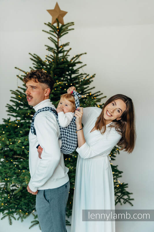 Lenny Lamb - Lenny Buckle Onbuhimo PRO baby carrier PRO PATA DE GALLO PIXELS