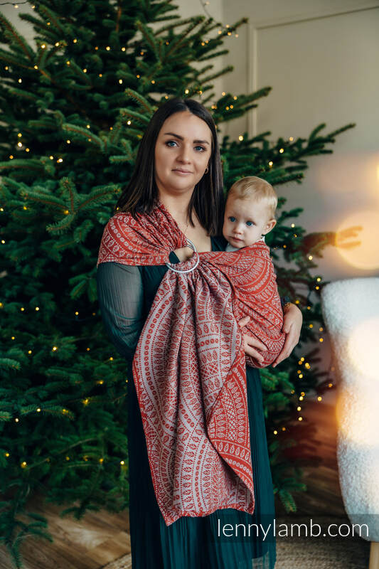 Lenny Lamb - Ring Sling PEACOCK S TAIL HOLIDAY