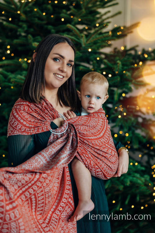 Lenny Lamb - Ring Sling PEACOCK S TAIL HOLIDAY