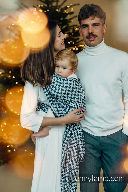 Lenny Lamb - Тъкан слинг-шал PATA DE GALLO PIXELS XS