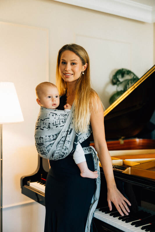 Lenny Lamb - Тъкан слинг-шал MELODY POLONAISE M