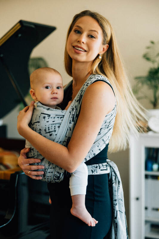 Lenny Lamb - Тъкан слинг-шал MELODY POLONAISE S