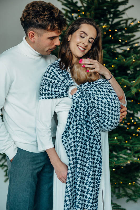 Lenny Lamb - Ring Sling PATA DE GALLO PIXELS B