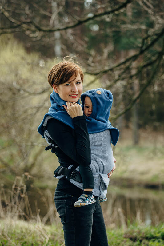 Lenny Lamb - Turtleneck for a child and mom (fleece) - Blue (grade B) B