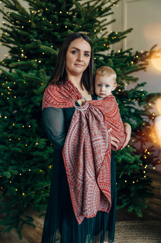 Lenny Lamb - Ring Sling PEACOCK S TAIL HOLIDAY B