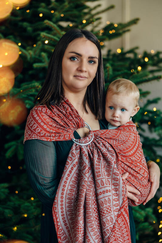 Lenny Lamb - Ring Sling PEACOCK S TAIL HOLIDAY B