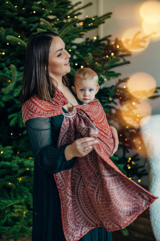 Lenny Lamb - Ring Sling PEACOCK S TAIL HOLIDAY B