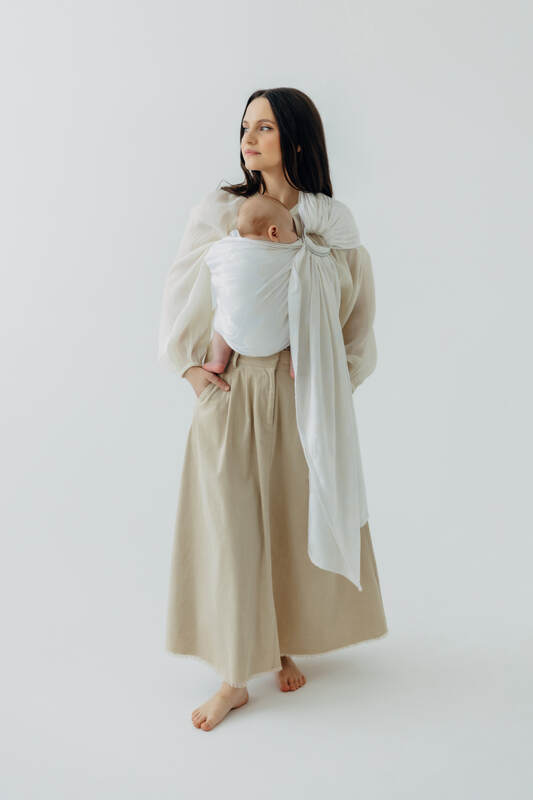 Lenny Lamb - Ring Sling VIRIDIFLORA MILKY WAY