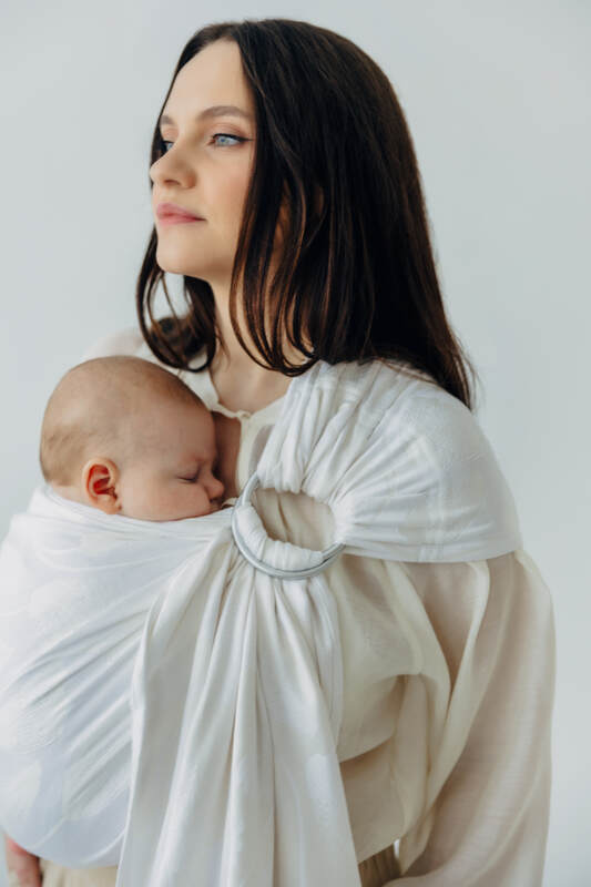 Lenny Lamb - Ring Sling VIRIDIFLORA MILKY WAY