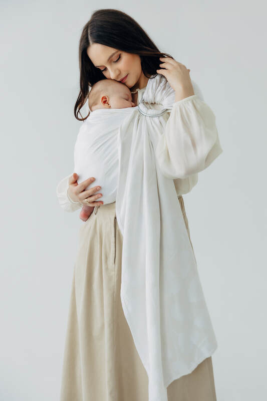 Lenny Lamb - Ring Sling VIRIDIFLORA MILKY WAY