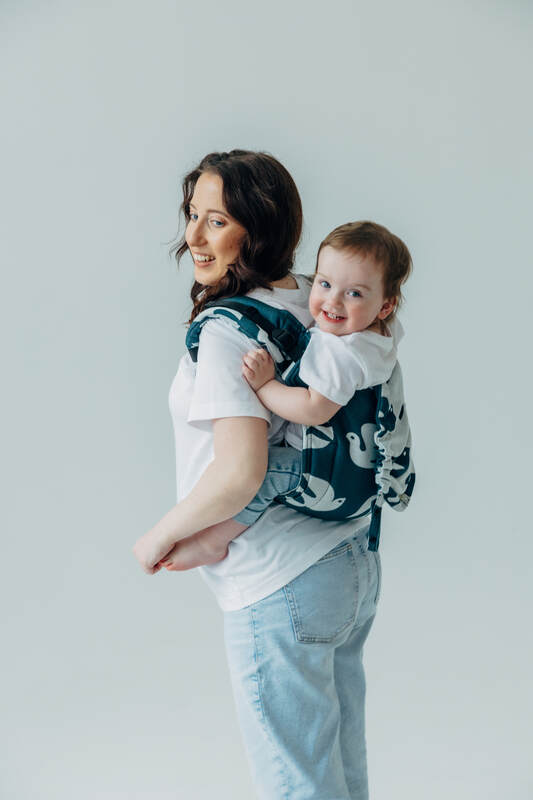 Lenny Lamb - Lenny Buckle Onbuhimo PRO baby carrier PRO BIRDY SKYWARD