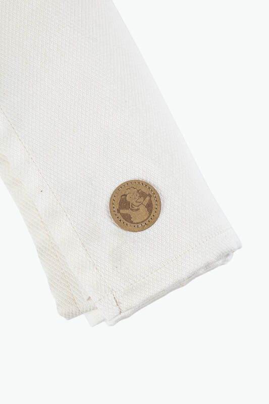 Lenny Lamb - Woven Blanket (100% cotton) - CREAM CREAM