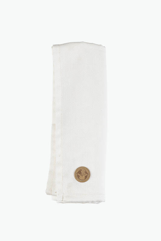Lenny Lamb - Woven Blanket (100% cotton) - CREAM CREAM