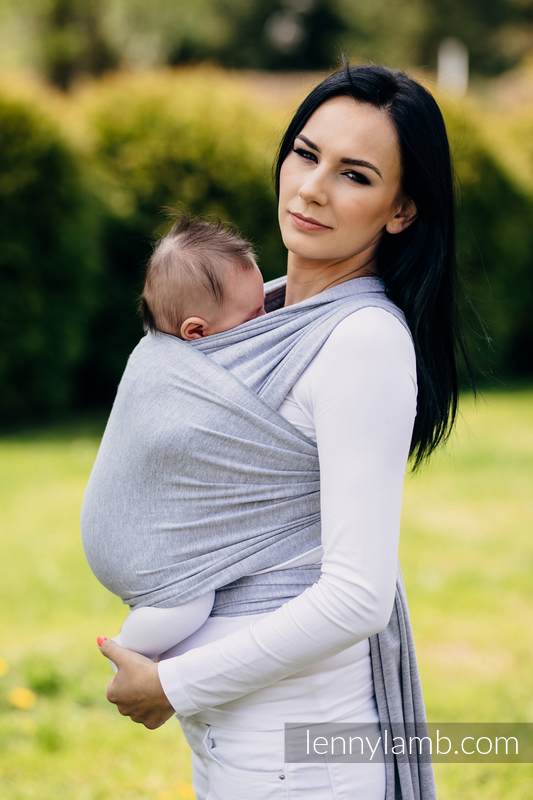 Lenny Lamb - Stretchy/Elastic Baby Sling - Chalcedony - standard size 5.0 m (grade B) B